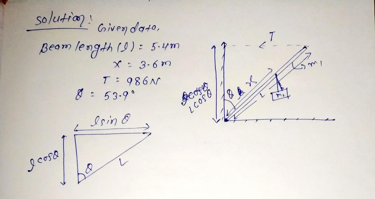 Physics homework question answer, step 1, image 1